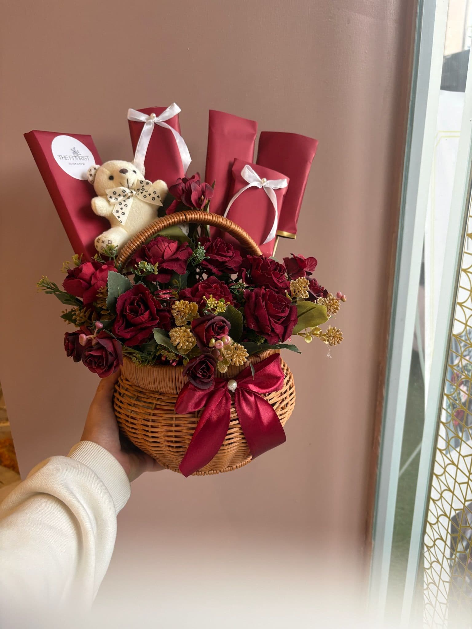 Golden Celebration Basket